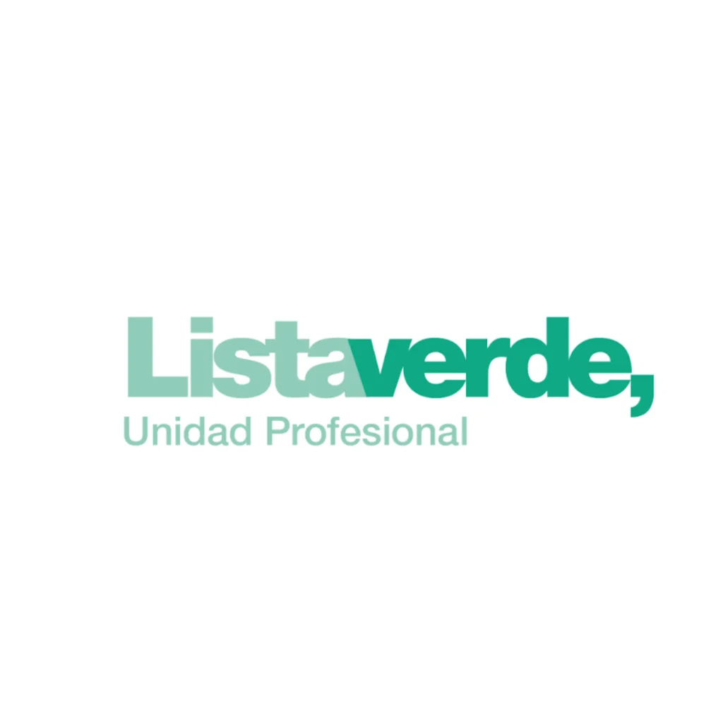 lista verde unidad profesional logo sin fondo